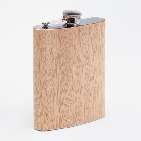 Alcohol flask, stainless steel, gift, 240 ml, 8 oz