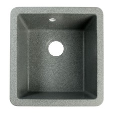 Curler for a kitchen made of ZEIN 27/Q8, 463 x 433 mm, rectangular, overflow, dark gray color