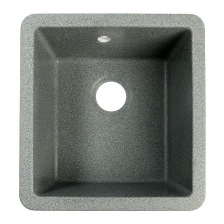 Curler for a kitchen made of ZEIN 27/Q8, 463 x 433 mm, rectangular, overflow, dark gray color