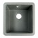Curler for a kitchen made of ZEIN 27/Q8, 463 x 433 mm, rectangular, overflow, dark gray color