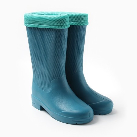 Women's boots "Aurora" with a liner, emerald, size 37-38