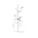 Bath mixer and shower Timo Lina 7034/02Y, Antik