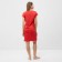 Tunic (dress) homemade female, red color, size 50