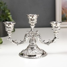 Summary Metal for 3 candles 