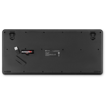 Keadline 865S Black USB wireless BT/Radio Slim Multimedia (Carbox 10045-4