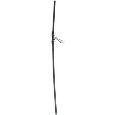 The opposite is straight, 25 cm, the color is black, 10 pcs.