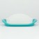 Dog toilet, 57 x 42 x 16 cm, white/blue