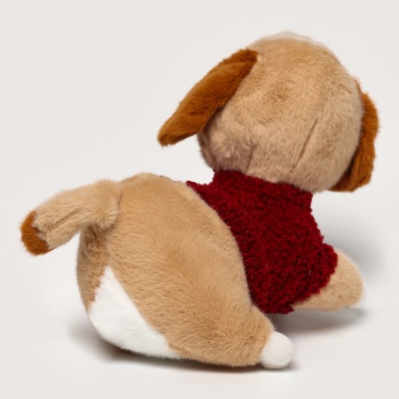 Soft toy "Dog in a booth"-5