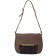 Bag Messenger claim. Kozha, valve department, brown color 27x11x20cm
