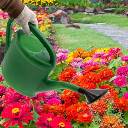 Watering can, 5 l, with a disper, green-6
