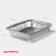 A set of foil for baking and baking shares, 1.04 l, 22.5 × 18 × 4.5 cm, 2 pcs