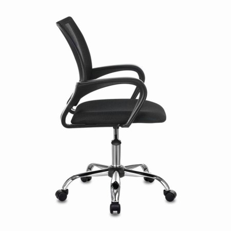 Office Office Brabix "Fly MG-396", with armrests, mesh, chrome, black, 532086-1