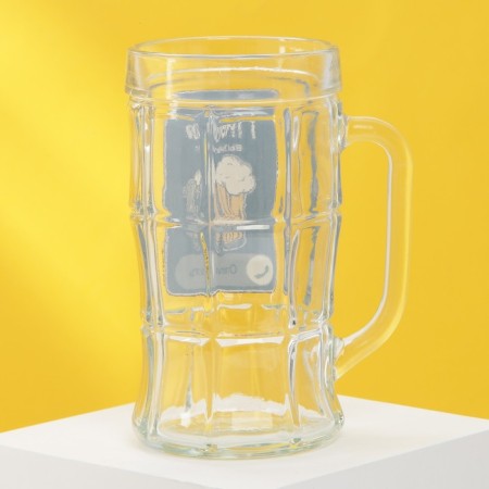 Glass beer glass "beer", 500 ml-2