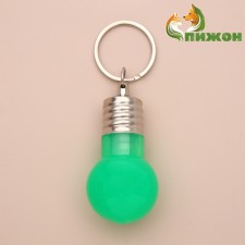 Light beacon on a collar for large and medium dogs, packing 12 pcs, green