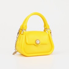Baby bag on magnet, yellow color