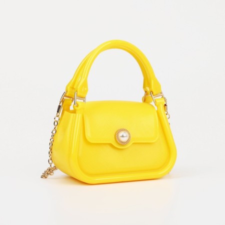 Baby bag on magnet, yellow color