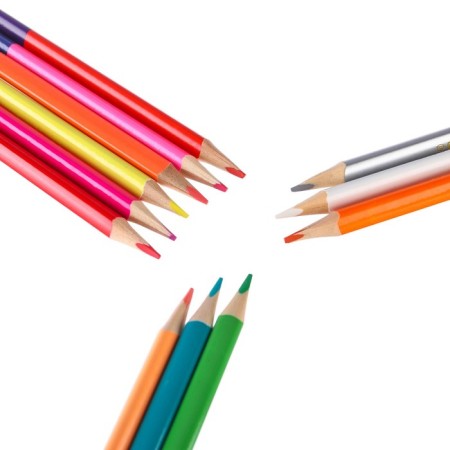Pencils are colored 24 colors, bilateral, mixed-5
