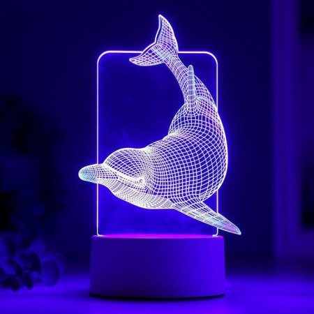 Light "Big Dolphin" Led RGB from the RISALUX network-3