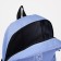 School backpack from lightning textiles, 3 pockets, wallet, lilac color