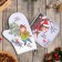 Kit kitchen Magic Winter, mittens-output 20x28cm, 19x19cm tack, 100% HL