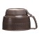 Thermos 1 l, with a glass flask, retains heat 12 hours, with a mug, brown