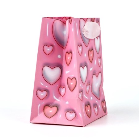 Laminated "Hearts" package, 9 × 12 × 6.5 cm-2