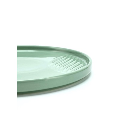 Ceramic Dolce Ceramo plate. Alps, 23 x 23 cm-1