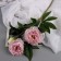 Artificial flowers "Beverly luxury" 60 cm, light pink