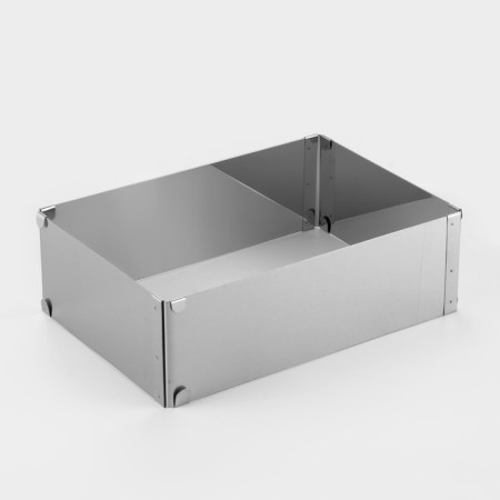 The form is sliding for baking "rectangular", h -8.5 cm, 18x32 - 26x50 cm-4
