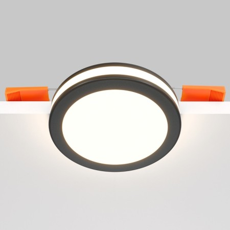The built-in lamp Technical DL303-L7B, 7W, 8x8x3.2 cm, LED, 450LM, 3000K, Black Color Black-3