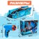 Laser anti -gravity machine, laser control, works from the battery, drives along the walls, the color is blue