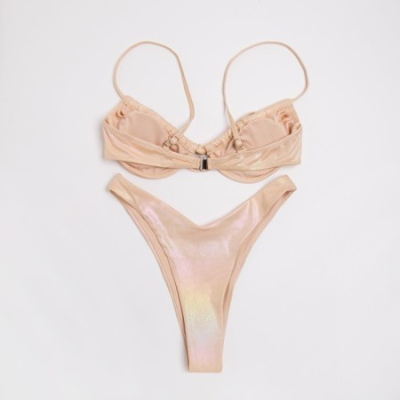 Separate Minaku women's swimsuit, gold size 48-8