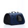An animal carrier bag with a window, blue, 40 x 26 x 26 cm