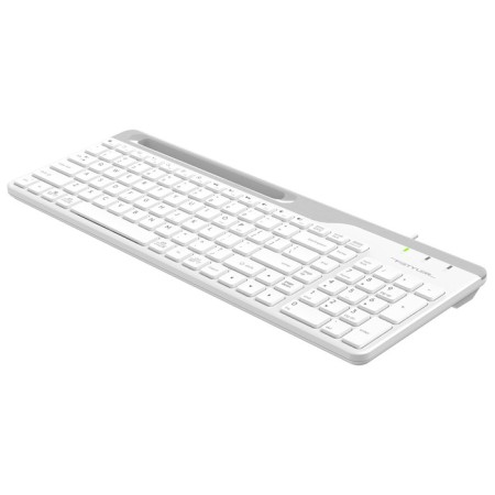 Keyboard A4Tech FSTYLER FK25 White/Gray USB Slim-9