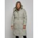 Coat insulated winter female, size 48, green color