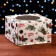 Confectionery packaging with the window “Fine spruce, bullfinch”, 30 x 30 x 19 cm