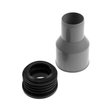 Sewage transition Flextron, internal, d = 73x50 mm, from cast iron to plastic, with a cuff-2