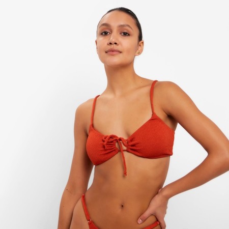 Separate Minaku swimsuit, red -haired size 46-1