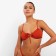 Separate Minaku swimsuit, red -haired size 46