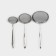 Sito set of Metallic shares for removing foam, 3 pieces