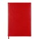 Diary of Leduced A5, 160 sheets of Escalada, solid cover of artificial leather, pancake embossing, lies, block 70g/m2, red