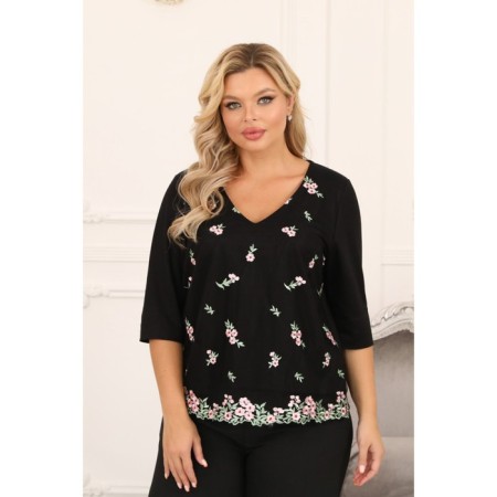 Female jumper, size 48, black color
