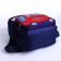 Baby backpack on lightning, blue color