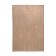 Fresh bathroom mat, beige color, 60x90 cm