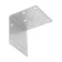 Fixing corner 50 x 50 x 50 x 2 mm, Gots, in the package 100 pcs.