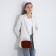 Bag Cross-Bodi with a zipper, the color is red