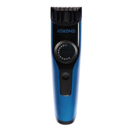 Energy EN-742S haircut, 3 watts, 1 nozzle, 1-12 mm, steel, battery, blue-1