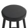 Barrier stool "Cindy", black/black
