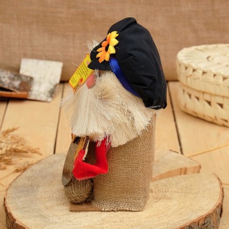 Kuzma amulet-domic in a cap, with a ruble ”, 27x14x10 cm, mix-2