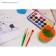 Set of brushes "Rainbow" synthetics, 6 pieces